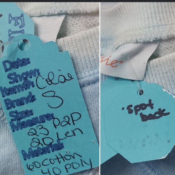 Colsie Tie Dye Pullover Cropped Sweatshirt - Picture 13 of 15